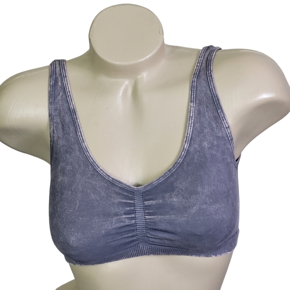 Free People Ruched Strappy Back Shanti Bra - Picture 8 of 11